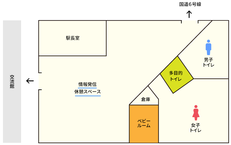 情報館フロアマップ図